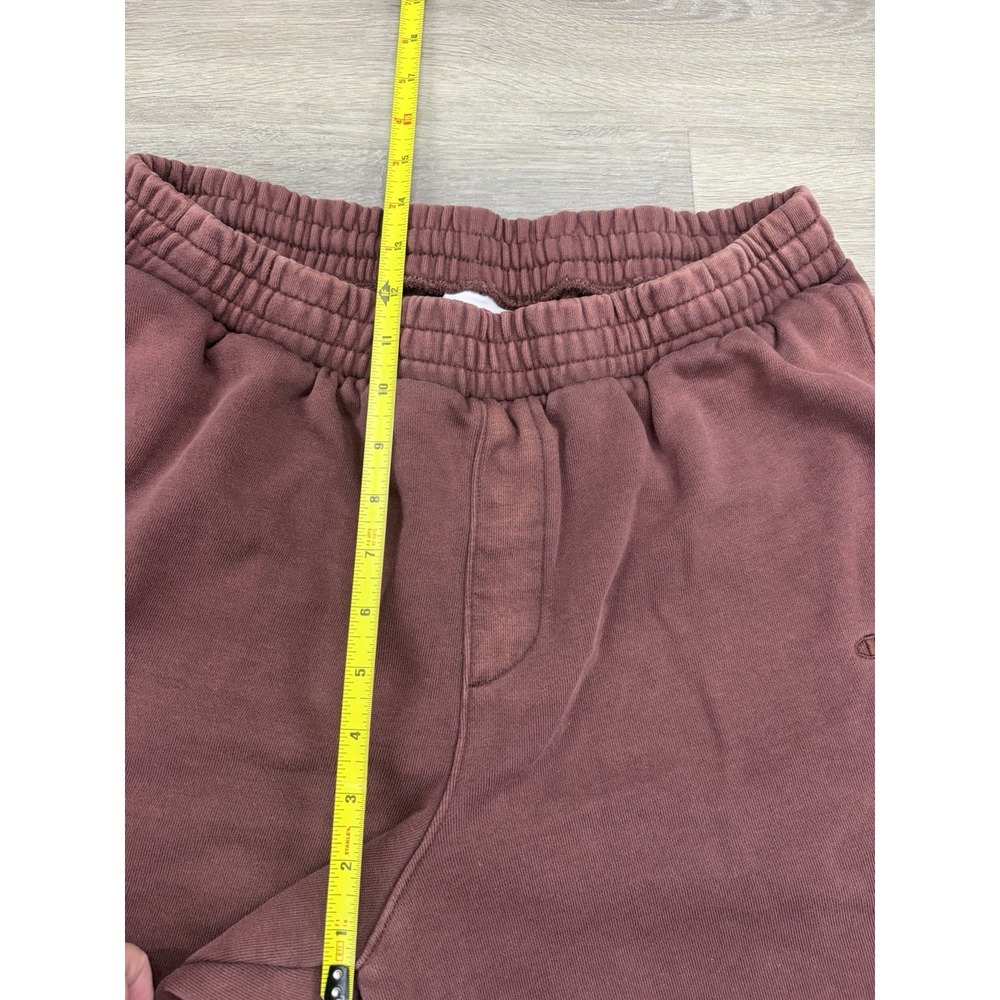 Champion Reverse Weave Cargo Sweatpants Men's M Burgundy Heavyweight Joggers - Picture 6 of 8